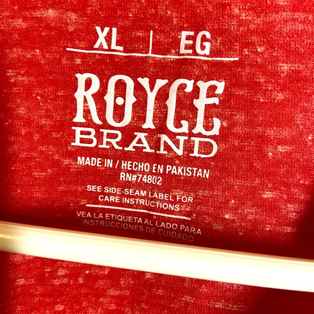 Royce Brand Women's Oh My Stars T-shirt Red Size XL - Picture 5 of 5